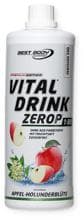 Best Body Nutrition Vital Drink Zerop, 1000 ml Flasche, Apfel-Holunderblüte