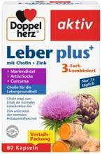 Doppelherz Leber plus, 80 Kapseln