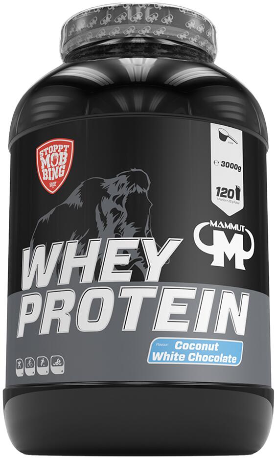 Best Body Mammut Whey Protein, 3000 g Dose, Coconut White Chocolate