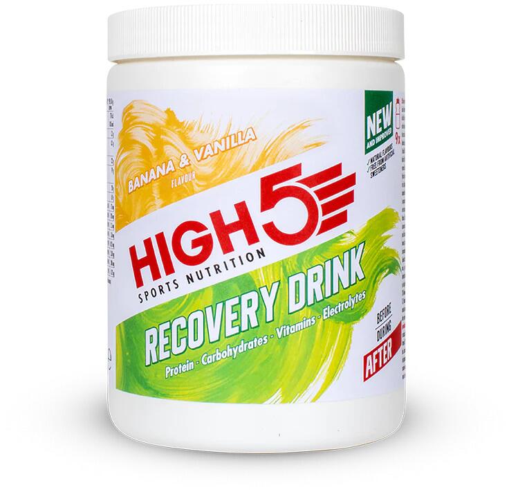 High5 Recovery Drink, 450 g Dose, Banana & Vanilla