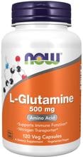 Now Foods L-Glutamin 500 mg, 120 Kapseln