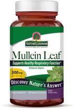 Natures Answer Mullein Leaf - 500 mg, 90 Kapseln