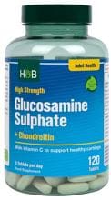 Holland & Barrett Hochfestes Glucosaminsulfat & Chondroitin 1100 mg, 120 Tabletten