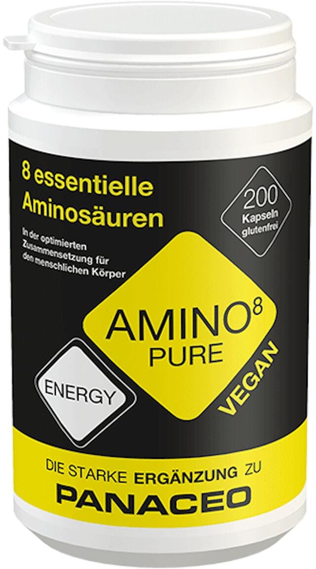 Panaceo Energy Amino, 200 Kapseln, Limone