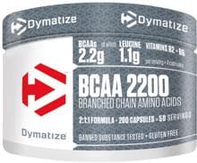 Dymatize BCAA 2200 Caps, 200 Kapseln