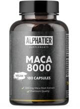 Alphatier Maca 8000, 180 Kapseln