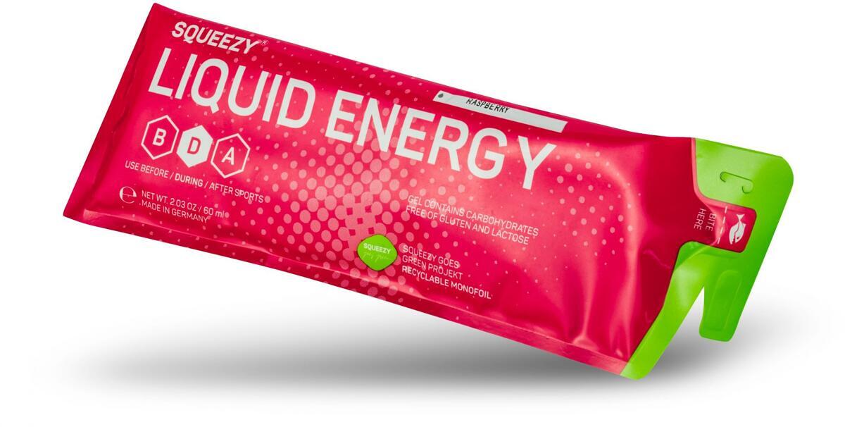 Squeezy Liquid Energy Gel, 1 x 60 ml Beutel, Watermelon