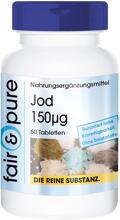 fair & pure Jod (150 µg), 60 Tabletten Dose