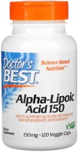 Doctor's Best Alpha Lipoic Acid, Kapseln
