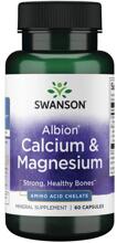 Swanson Albion Calcium & Magnesium, 60 Kapseln