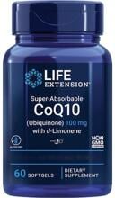 Life Extension Super-Absorbable Ubiquinone CoQ10 with d-Limonene, 60 Weichkapseln