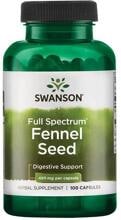 Swanson Full Spectrum Fennel Seed 480 mg, 100 Kapseln
