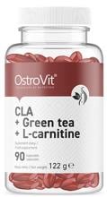 OstroVit CLA + Green Tea + L-Carnitine, 90 Kapseln