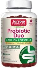 Jarrow Formulas Probiotic Duo, 50 Gummis, Raspberry