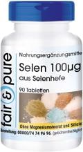 fair & pure Selen (100 µg), 90 Tabletten Dose