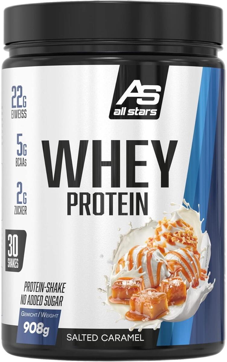 All Stars Whey Protein, 400 g Dose, Salted Caramel