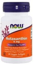 Now Foods Astaxanthin 4 mg, 60 Softgelkapseln