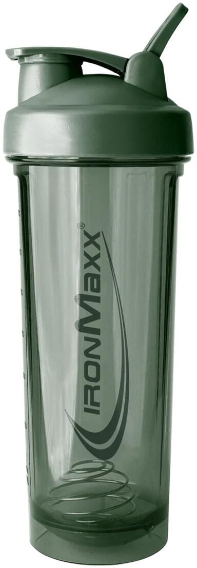 IronMaxx Premium Shaker, 700 ml Flasche, Mineral Green