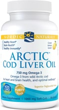 Nordic Naturals Arctic Cod Liver Oil Softgels