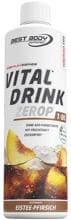 Best Body Nutrition Vital Drink Zerop, 500 ml Flasche, Eistee Pfirsich