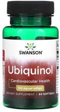 Swanson Ubiquinol - 100 mg, 60 Kapseln