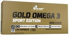 Olimp Gold Omega 3 Sport Edition, 120 Kapseln