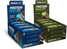 BioTech USA Protein Max, 16 x 45 g Riegel