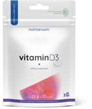 Nutriversum Vitamin D3, 30 Tabletten, Unflavored