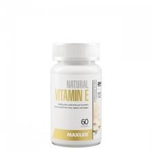 Maxler Natural Vitamin E, 60 Softgels