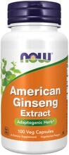 Now Foods American Ginseng Extract 500 mg, 100 Kapseln