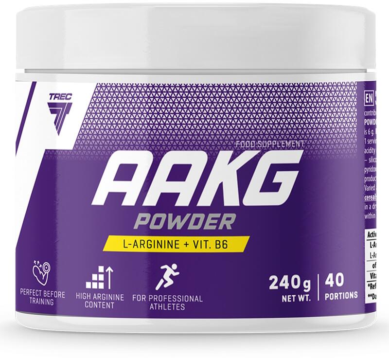 Trec Nutrition AAKG Powder, 240 g Dose, Grapefruit