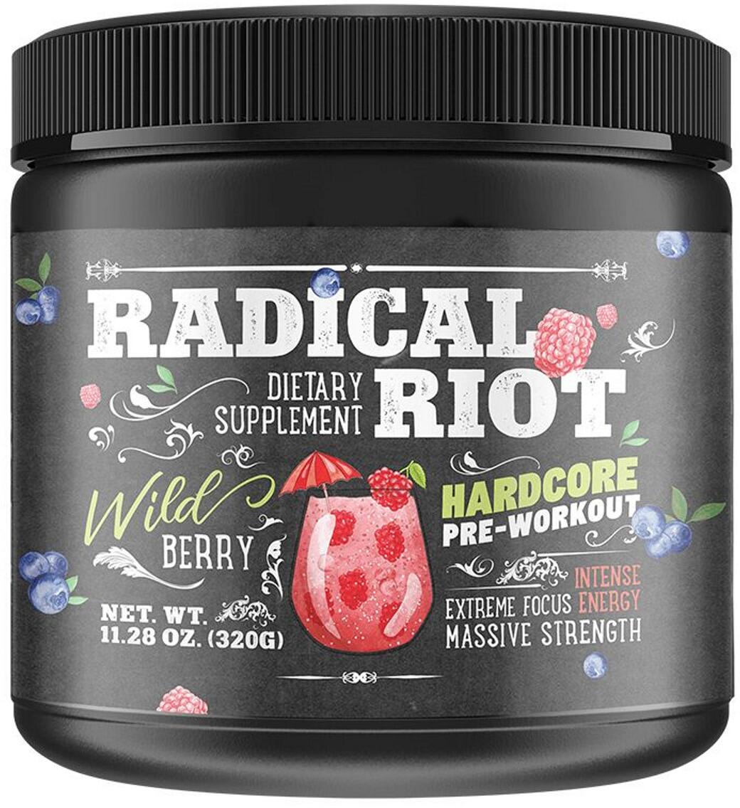 Undisputed Laboratories Radical Riot V3, 340 g Dose, Wild Berry