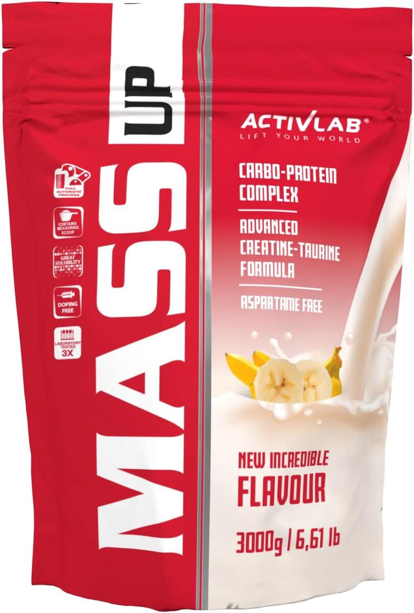 Activlab Mass Up, 3000 g Beutel, Banana