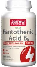 Jarrow Formulas Pantothenic Acid B5 - 500 mg, 100 Kapseln