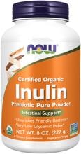 Now Foods Inulin Powder Organic, 227 g Dose