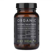 Kiki Health Organic Reishi / Maitake Mushroom Extract, 60 Kapseln Dose