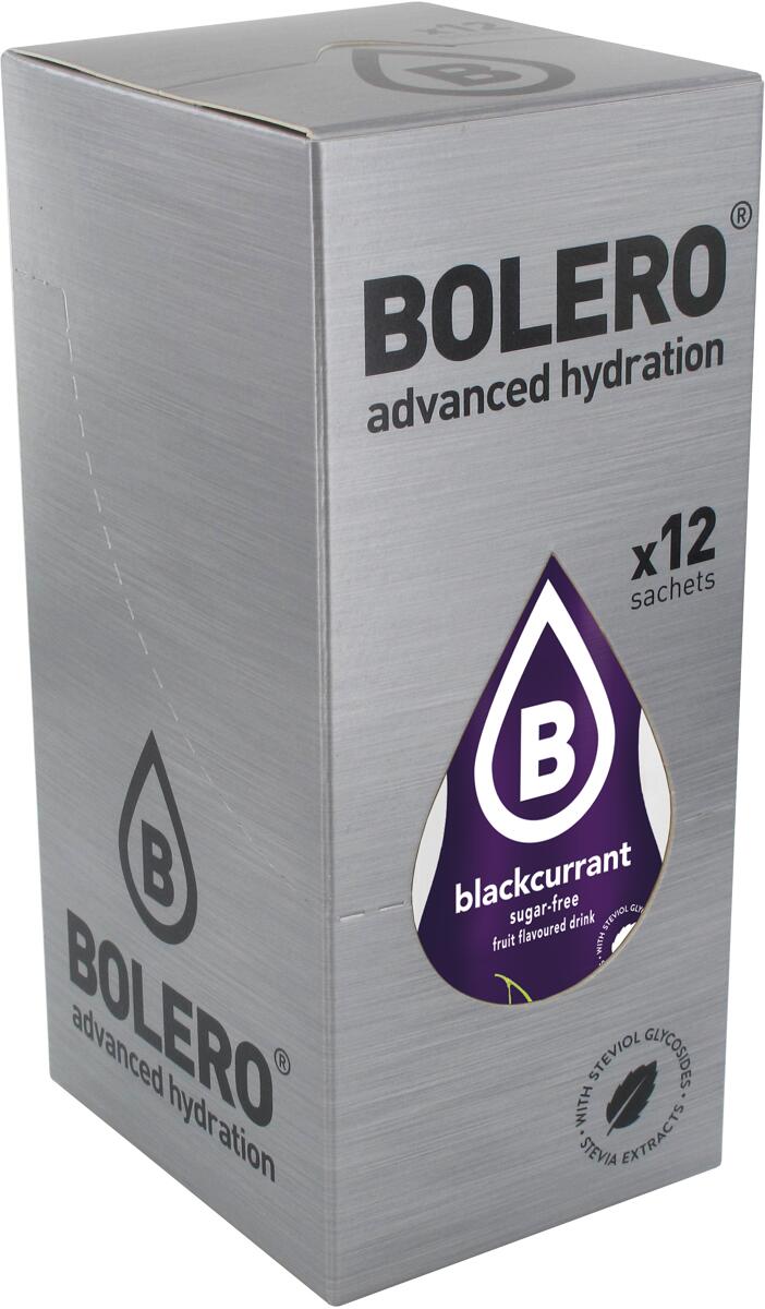 Bolero Drinks Getränkepulver, 12 x 9 g Sachets, Johannisbeere (Cassis)