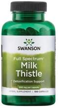 Swanson Full Spectrum Milk Thistle 500 mg, 100 Kapseln