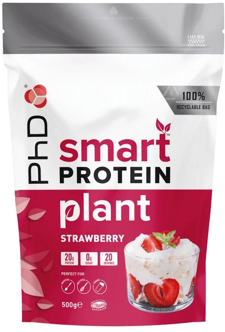 PhD Smart Protein Plant Eiweißpulver, 500g Packung, Strawberry