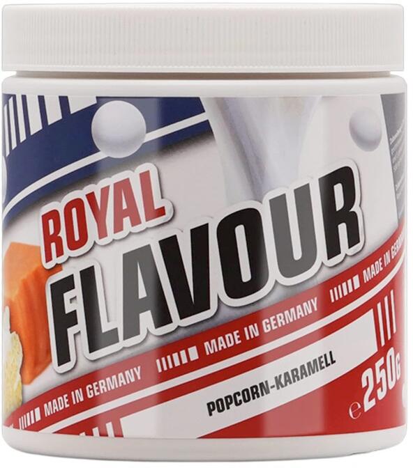 Bodybuilding Depot Royal Flavour, 250 g Dose, Popcorn-Karamell