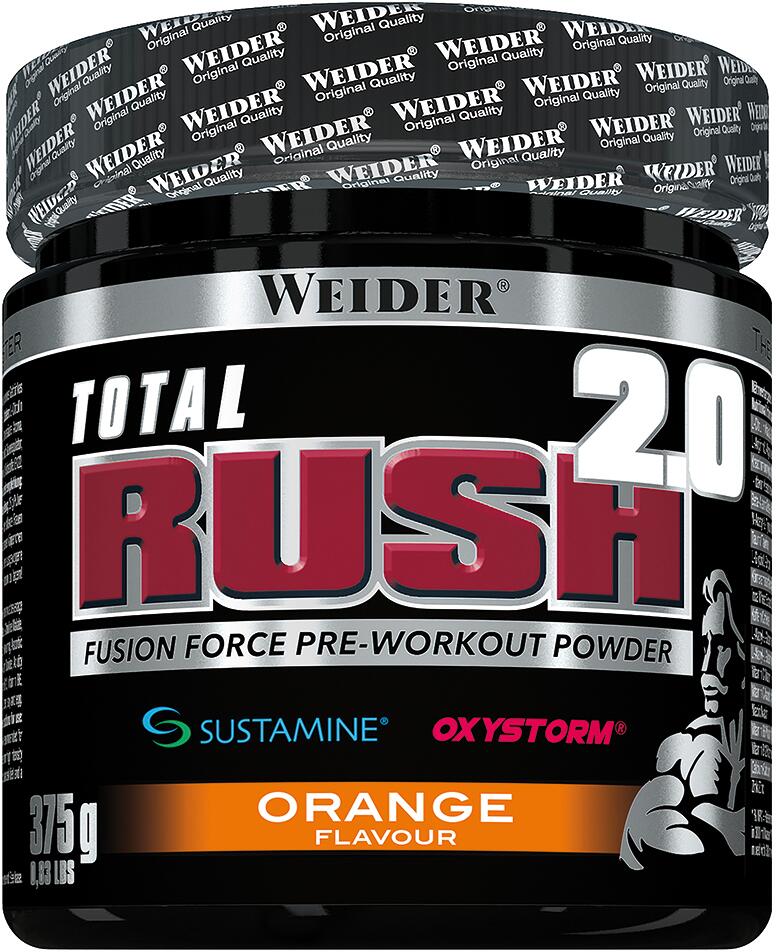 Joe Weider Total Rush 2.0, 375 g Dose, Orange