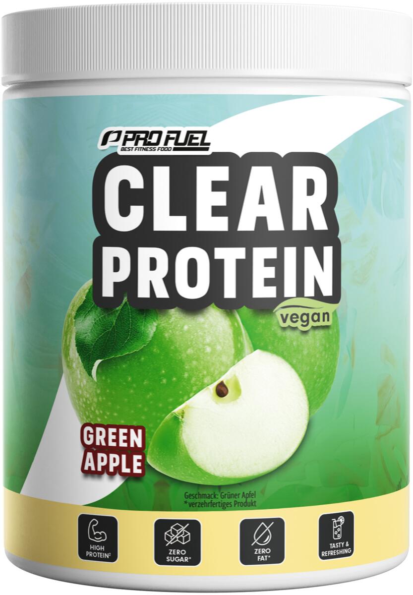 ProFuel Clear Protein Vegan, 360 g Dose, Green Apple
