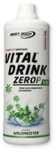 Best Body Nutrition Vital Drink Zerop, 1000 ml Flasche, Waldmeister