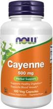 Now Foods Cayenne 500 mg, Kapseln