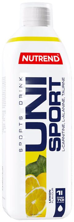 Nutrend Unisport – Sportgetränk Konzentrat, 1000 ml Flasche, Lemon