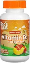Doctors Best Docs Kids Vitamin D3 Gummies - 25 mcg, 60 Fruchtgummis