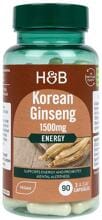 Holland & Barrett Korean Ginseng - 1500 mg, 90 Kapseln