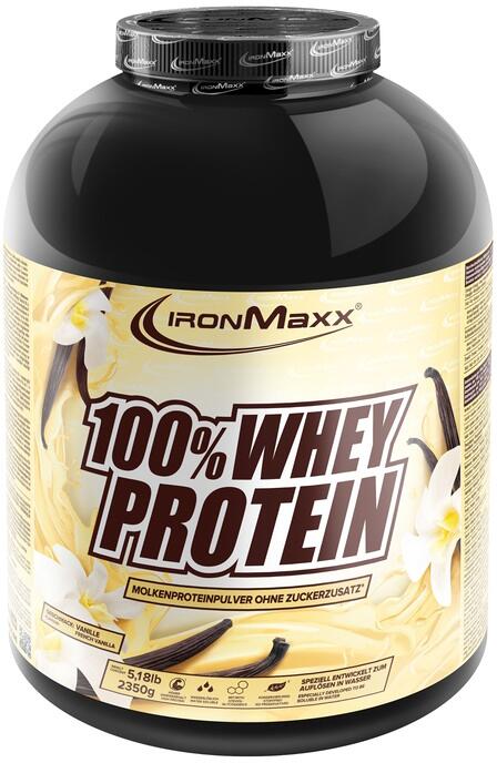 IronMaxx 100 % Whey Protein, 2350 g Dose, Vanille