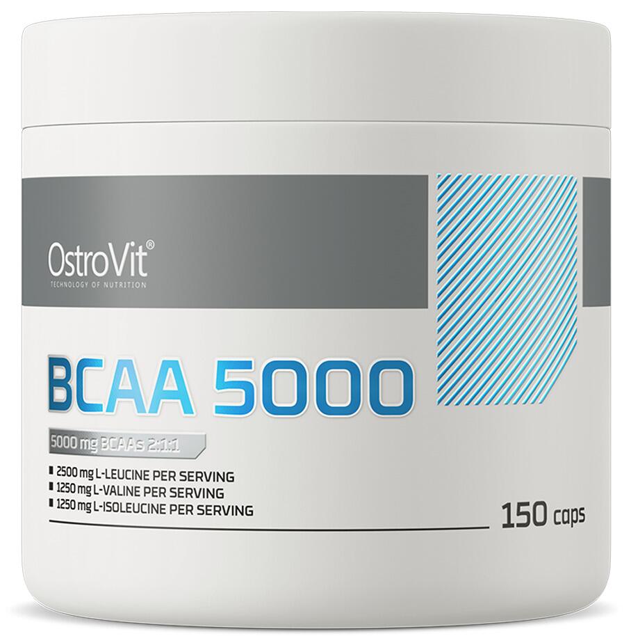 OstroVit BCAA - 5000 mg, 150 Kapseln