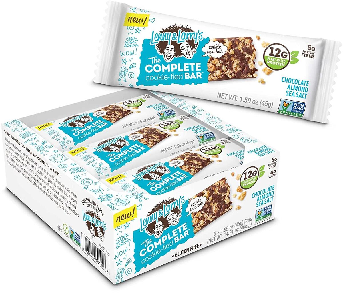 Lenny & Larry's The Complete Cookie-fied Bar, 9 x 45 g Riegel ...